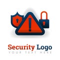 Security logo template for software, programming,ÃÂ warnings, malicious, alerts, internet industry, hacking